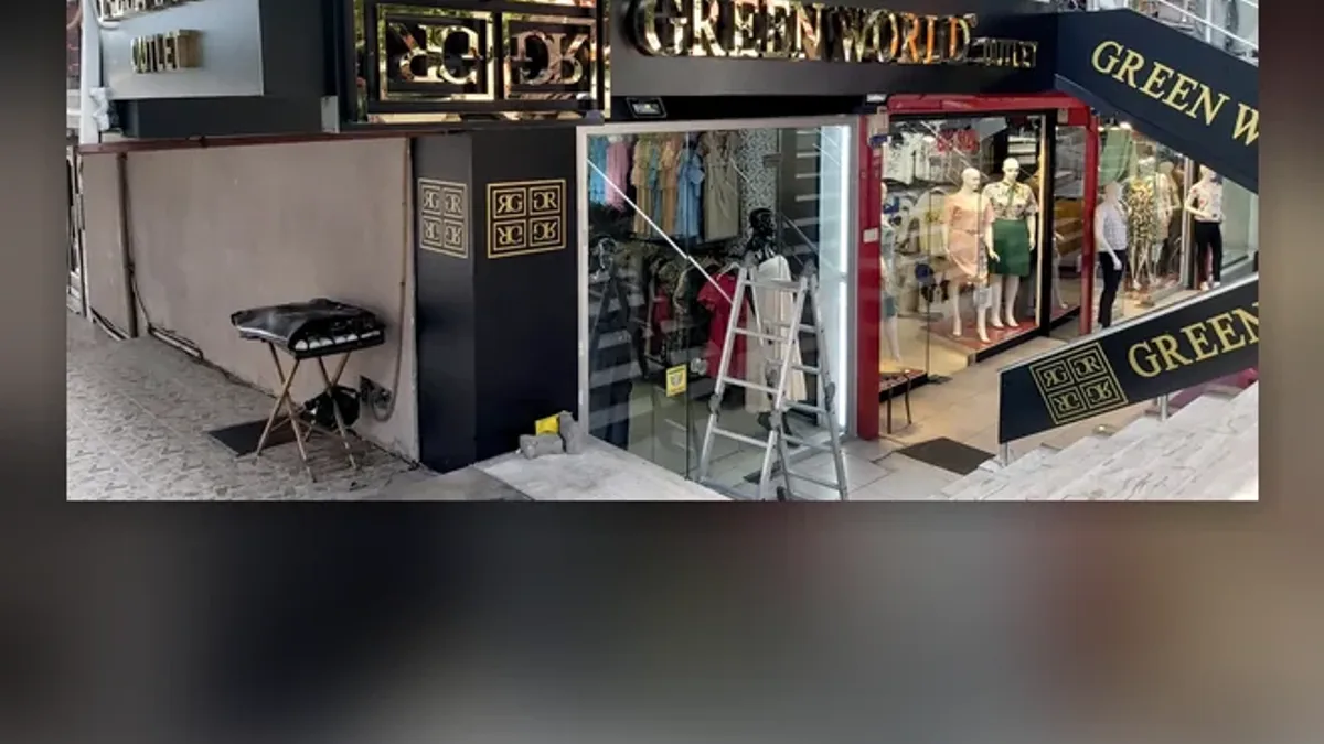 Mağaza ve market teşhir standı