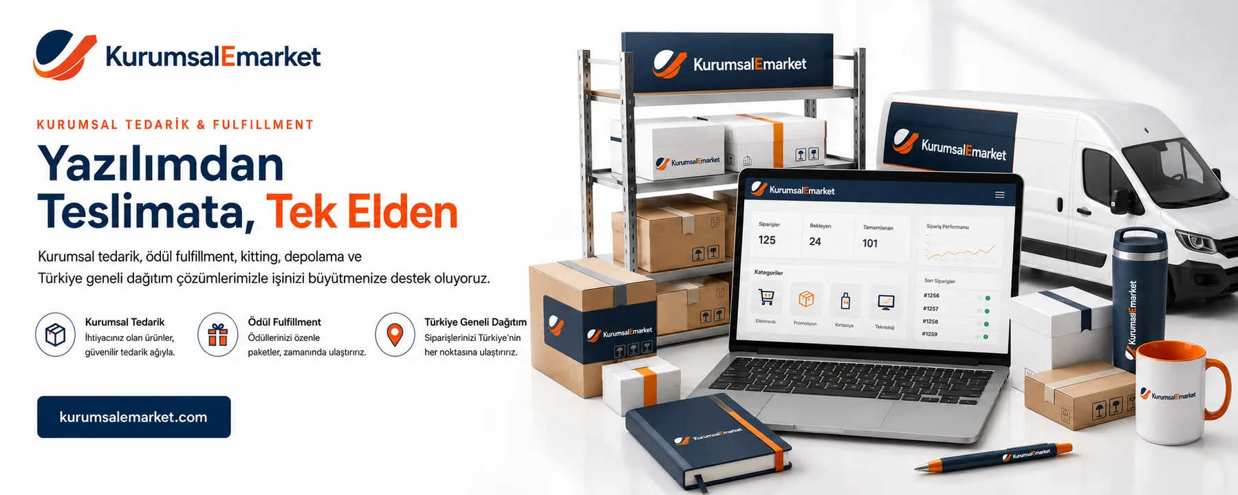 Sadakat & Kurumsal E-Market — Yazılımdan teslimata, tek elden
